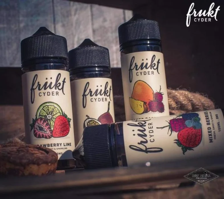 FRUKT CYDER PREMIUM VAPE JUICE E LIQUID 100ML