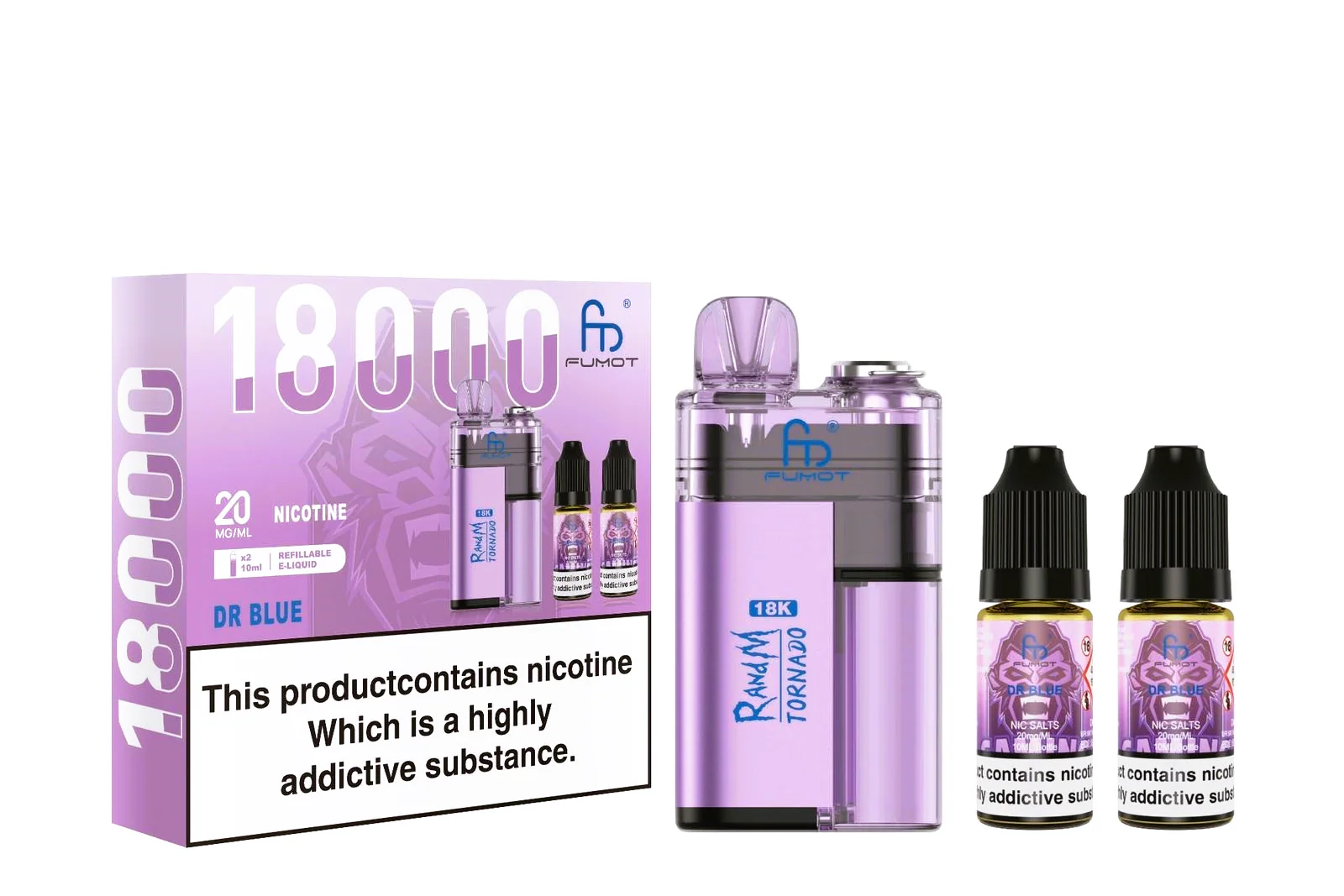 Fumot 18000 Powered By RandM - 37 Flavours - Image 3