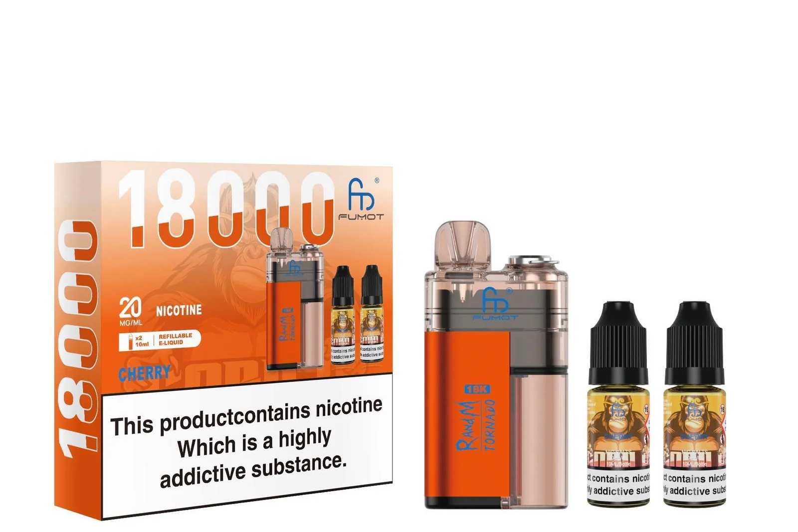 Fumot 18000 Powered By RandM - 37 Flavours - Image 5