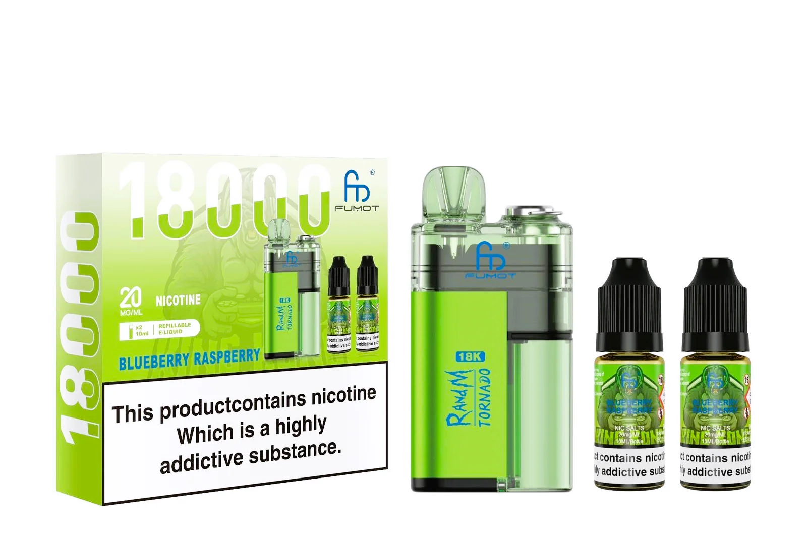 Fumot 18000 Powered By RandM - 37 Flavours - Image 6
