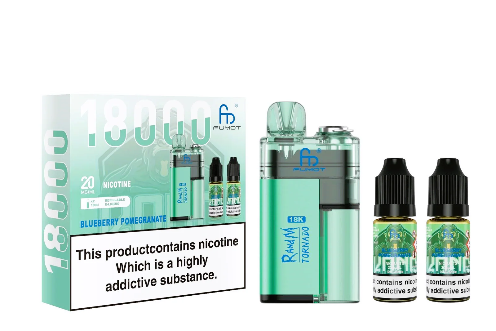 Fumot 18000 Powered By RandM - 37 Flavours - Image 7