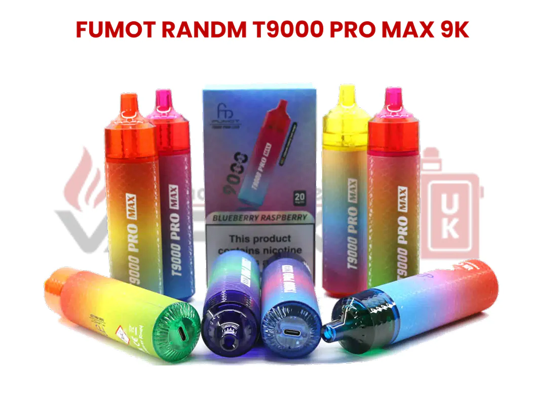 Fumot RandM T9000 Pro Max 9k Puffs Prefilled Pod Vape