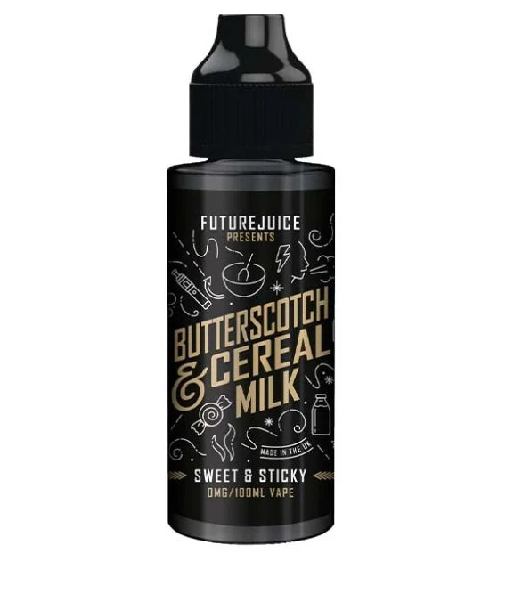 Future Juice 100ml Shortfill Butterscotch Cereal Milk E-Liquid-£9.95