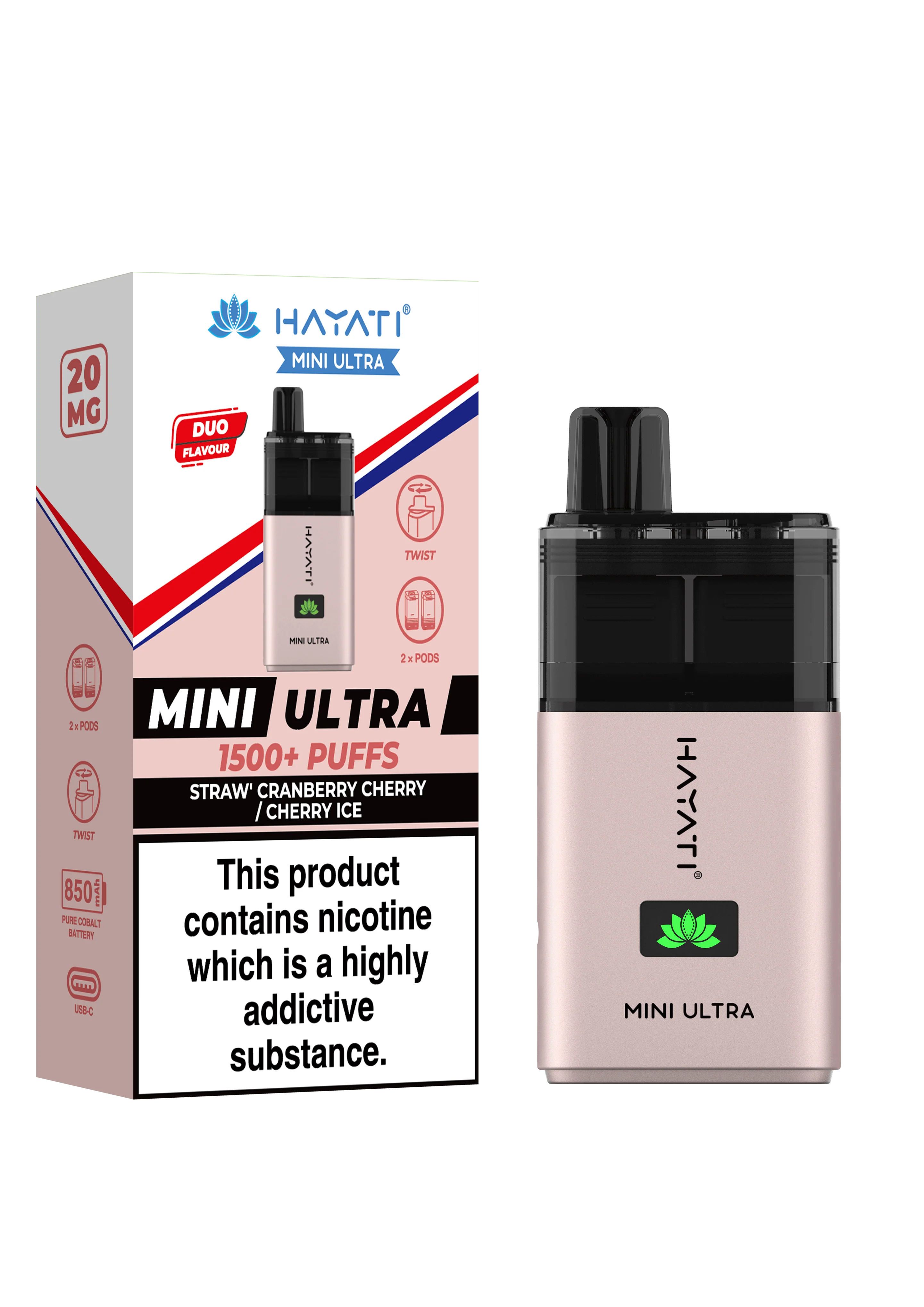 Hayati Mini Ultra 1500 Vape | Just £3 | Shop Now! - Image 17