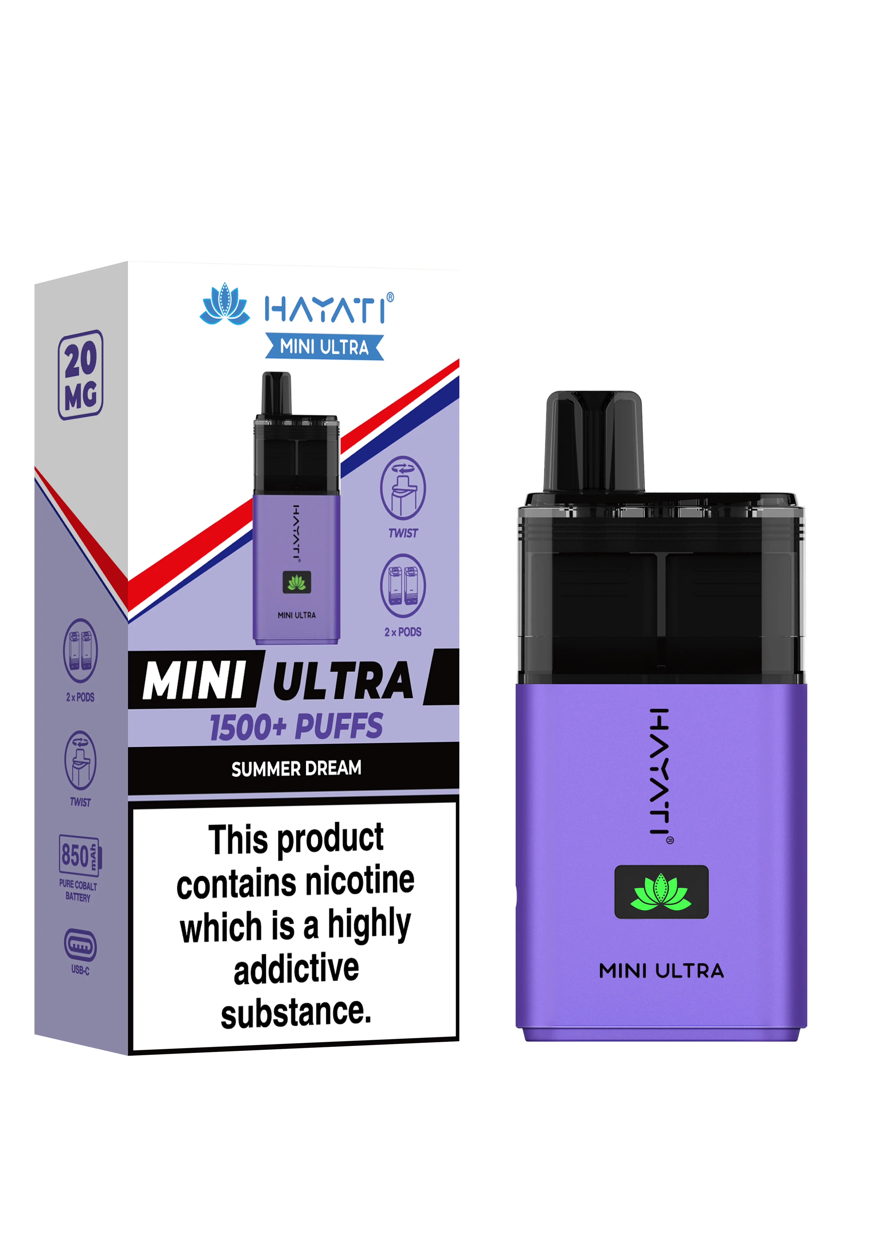 Hayati Mini Ultra 1500 Vape | Just £3 | Shop Now! - Image 20
