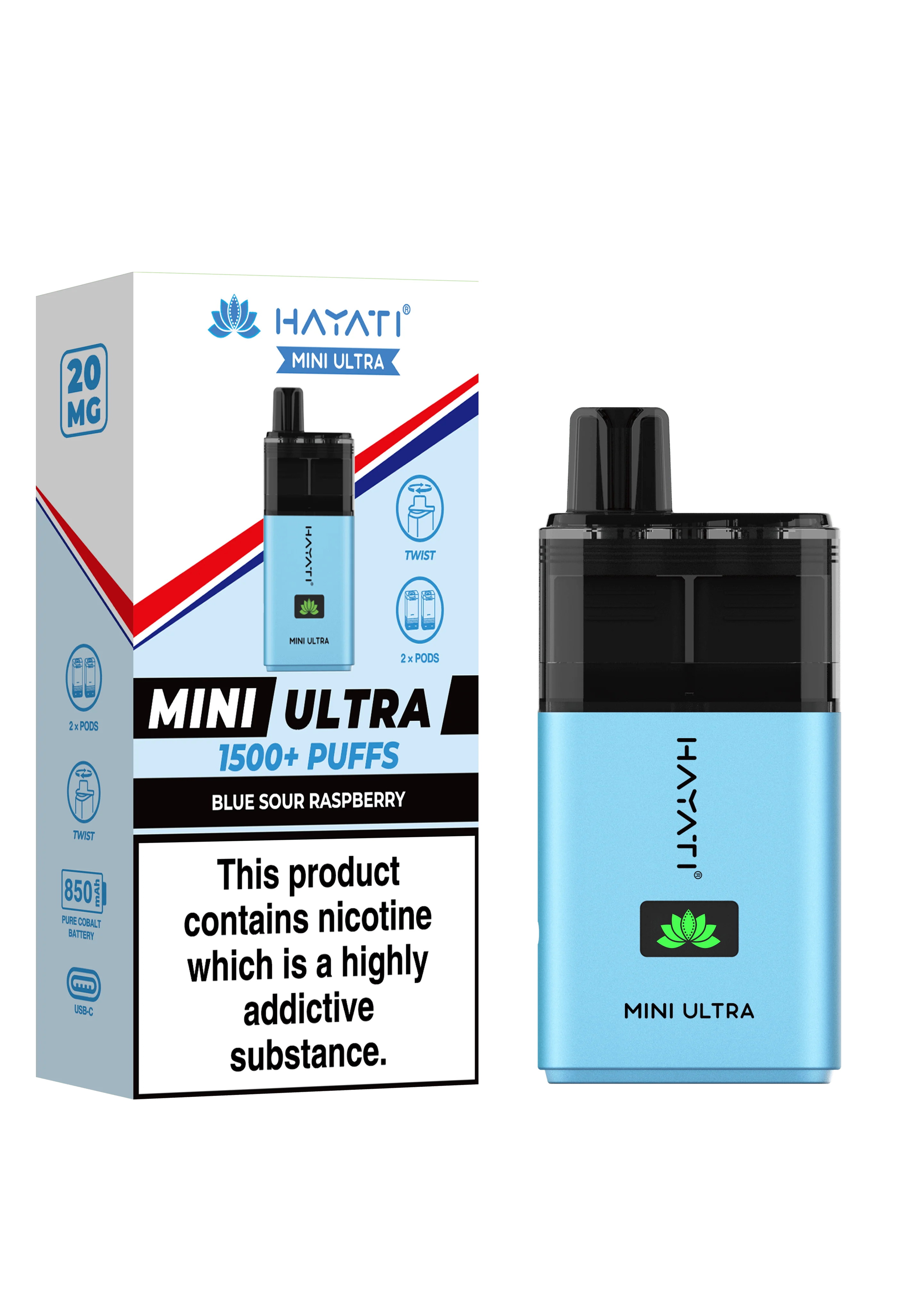 Hayati Mini Ultra 1500 Vape | Just £3 | Shop Now! - Image 5