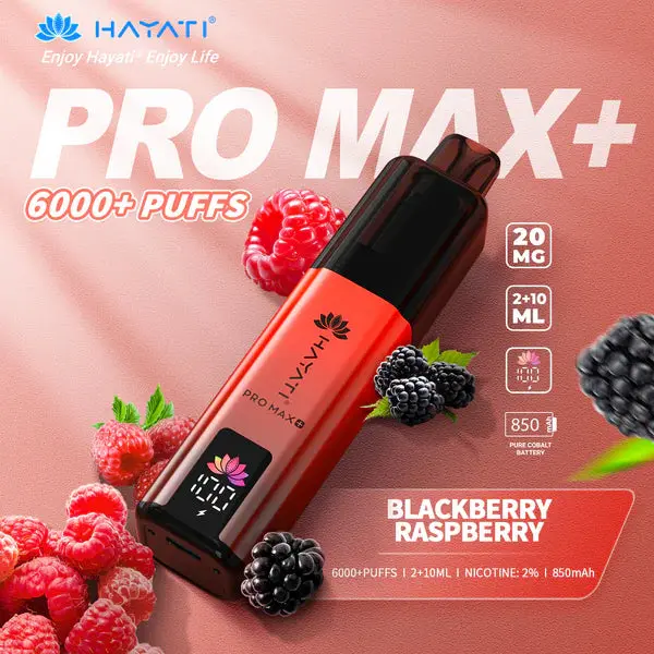 Hayati Pro Max+ 6000 Puffs Box of 5 (Just at £38.99) - Image 2
