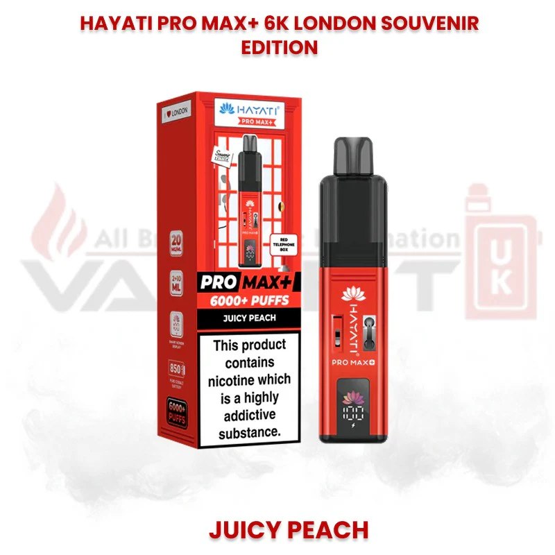 Hayati Pro Max Plus 6000 London Souvenir Edition - Image 5