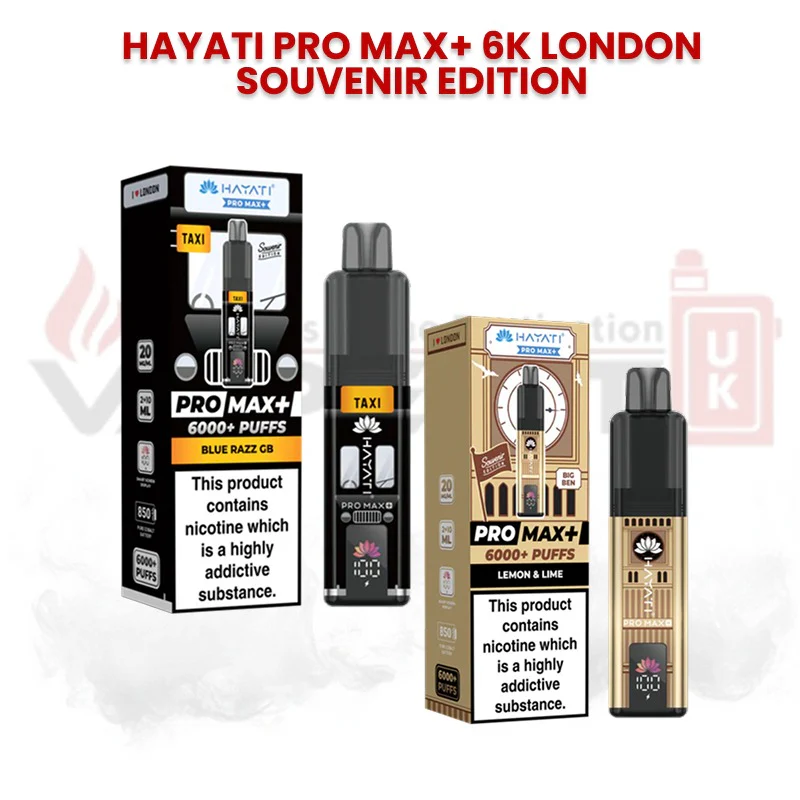 Hayati Pro Max Plus 6000 London Souvenir Edition - Image 6