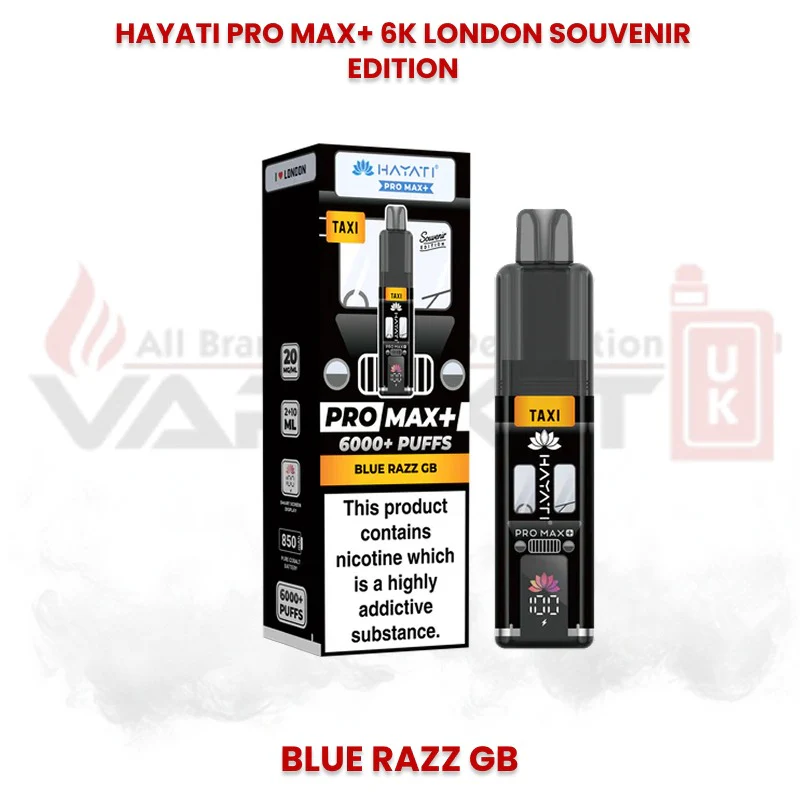 Hayati Pro Max Plus 6000 London Souvenir Edition - Image 9