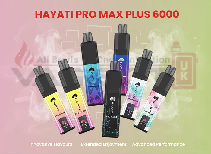 Hayati Pro Max Plus 6000 Puffs Prefilled Vape Kit | £8.99 - Image 3