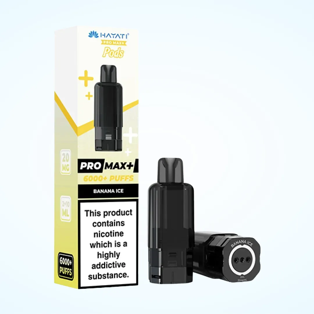 Hayati Pro Max Plus 6K Prefilled Refill Pod – Just for £5.38