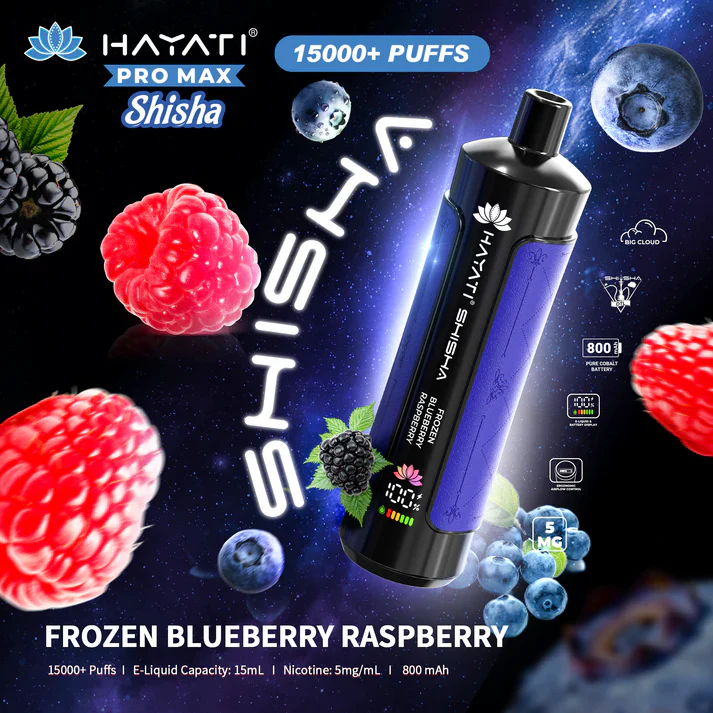 Hayati Pro Max Shisha 15000+ Prefilled Vape Puffs - Image 11