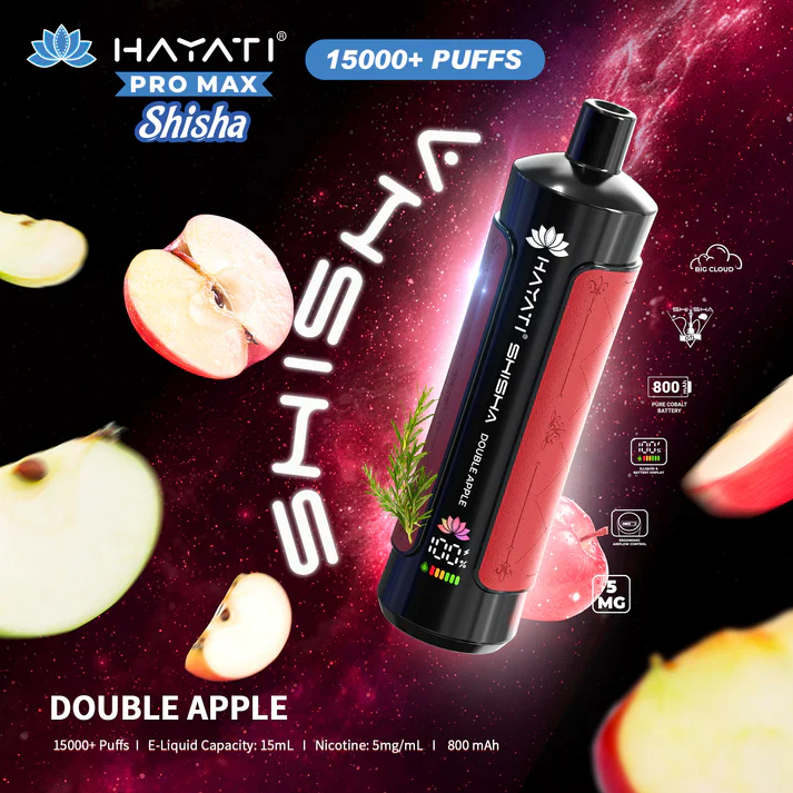 Hayati Pro Max Shisha 15000+ Prefilled Vape Puffs - Image 18