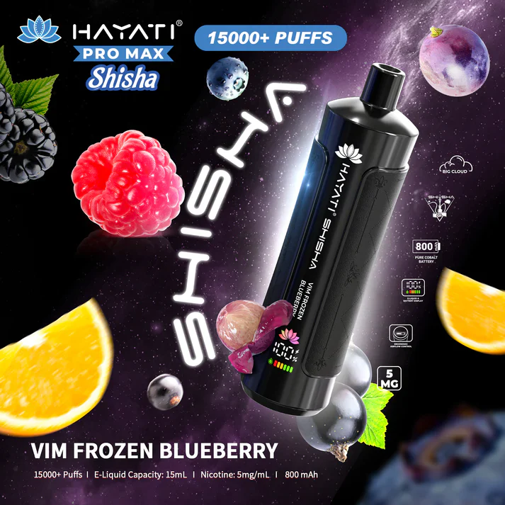 Hayati Pro Max Shisha 15000+ Prefilled Vape Puffs - Image 20