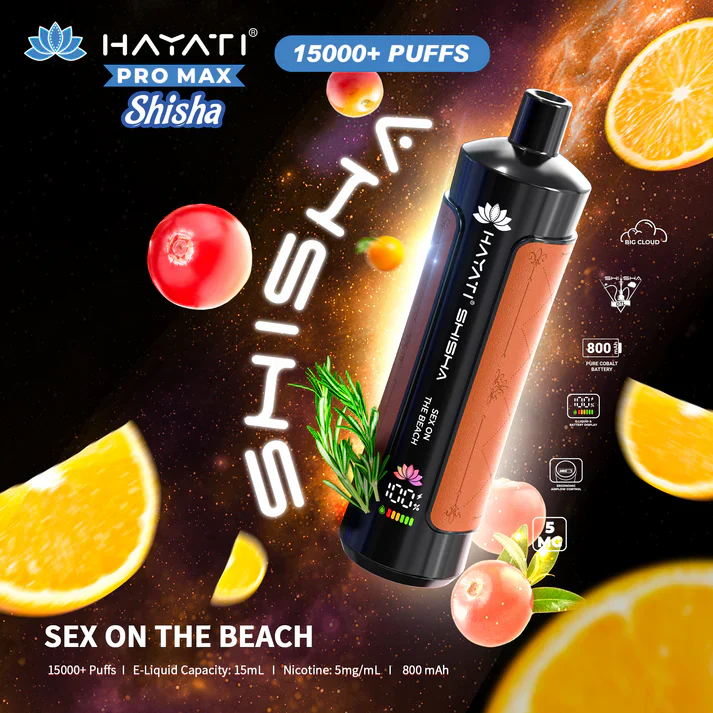 Hayati Pro Max Shisha 15000+ Prefilled Vape Puffs - Image 22
