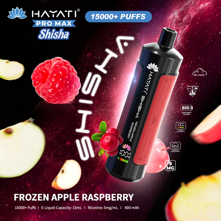 Hayati Pro Max Shisha 15000+ Prefilled Vape Puffs - Image 3