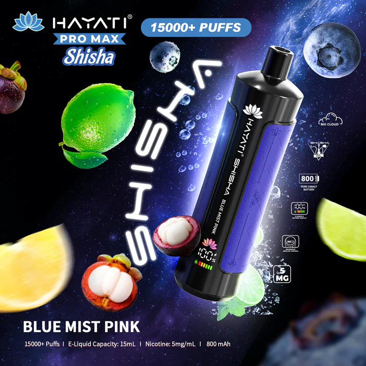 Hayati Pro Max Shisha 15000+ Prefilled Vape Puffs - Image 7
