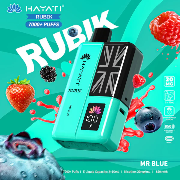 Hayati Rubik 7000 Prefilled Vape Kit (Best Price & Deals) - Image 12