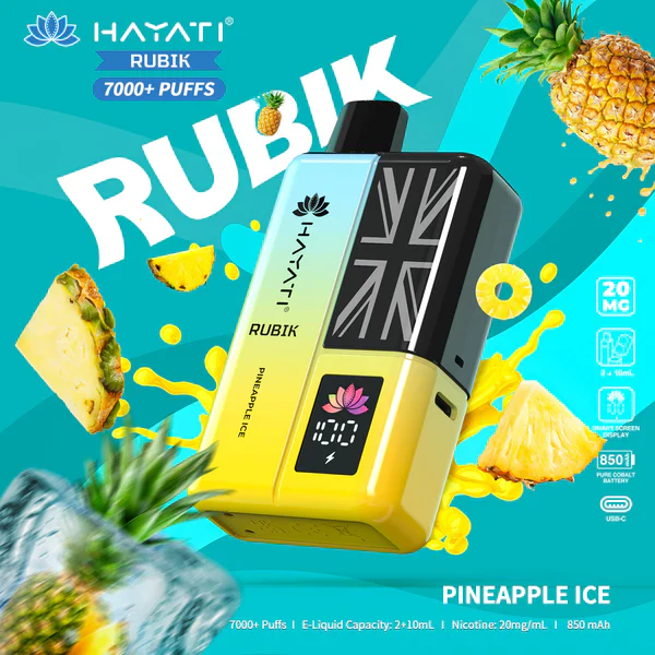 Hayati Rubik 7000 Prefilled Vape Kit (Best Price & Deals) - Image 13