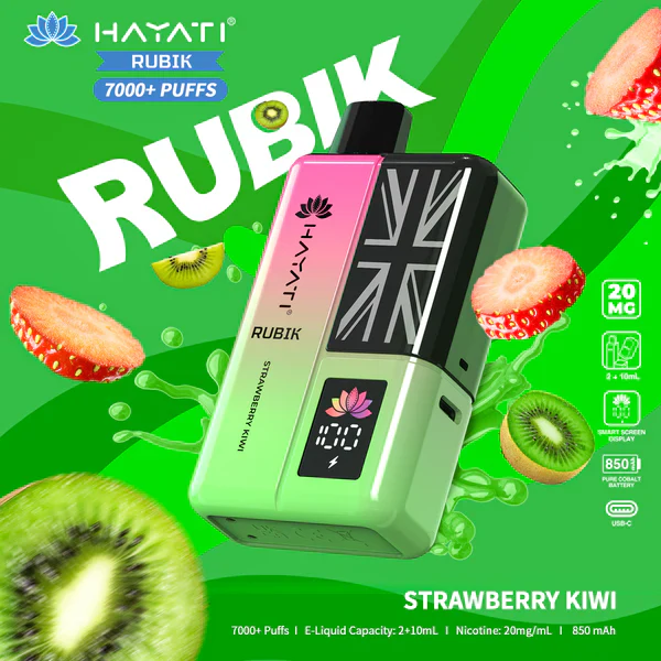 Hayati Rubik 7000 Prefilled Vape Kit (Best Price & Deals) - Image 15