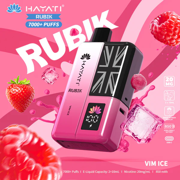 Hayati Rubik 7000 Prefilled Vape Kit (Best Price & Deals) - Image 17