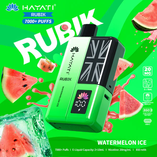 Hayati Rubik 7000 Prefilled Vape Kit (Best Price & Deals) - Image 18