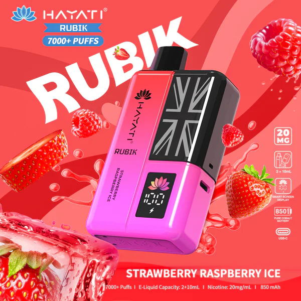 Hayati Rubik 7000 Prefilled Vape Kit (Best Price & Deals) - Image 2