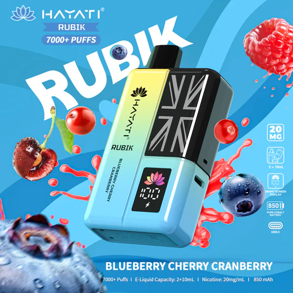 Hayati Rubik 7000 Prefilled Vape Kit (Best Price & Deals) - Image 20