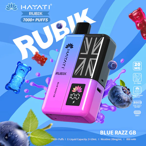 Hayati Rubik 7000 Prefilled Vape Kit (Best Price & Deals) - Image 3