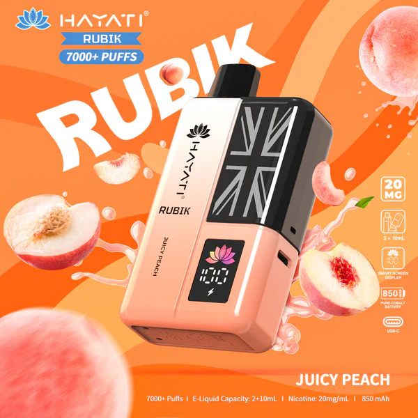Hayati Rubik 7000 Prefilled Vape Kit (Best Price & Deals) - Image 9