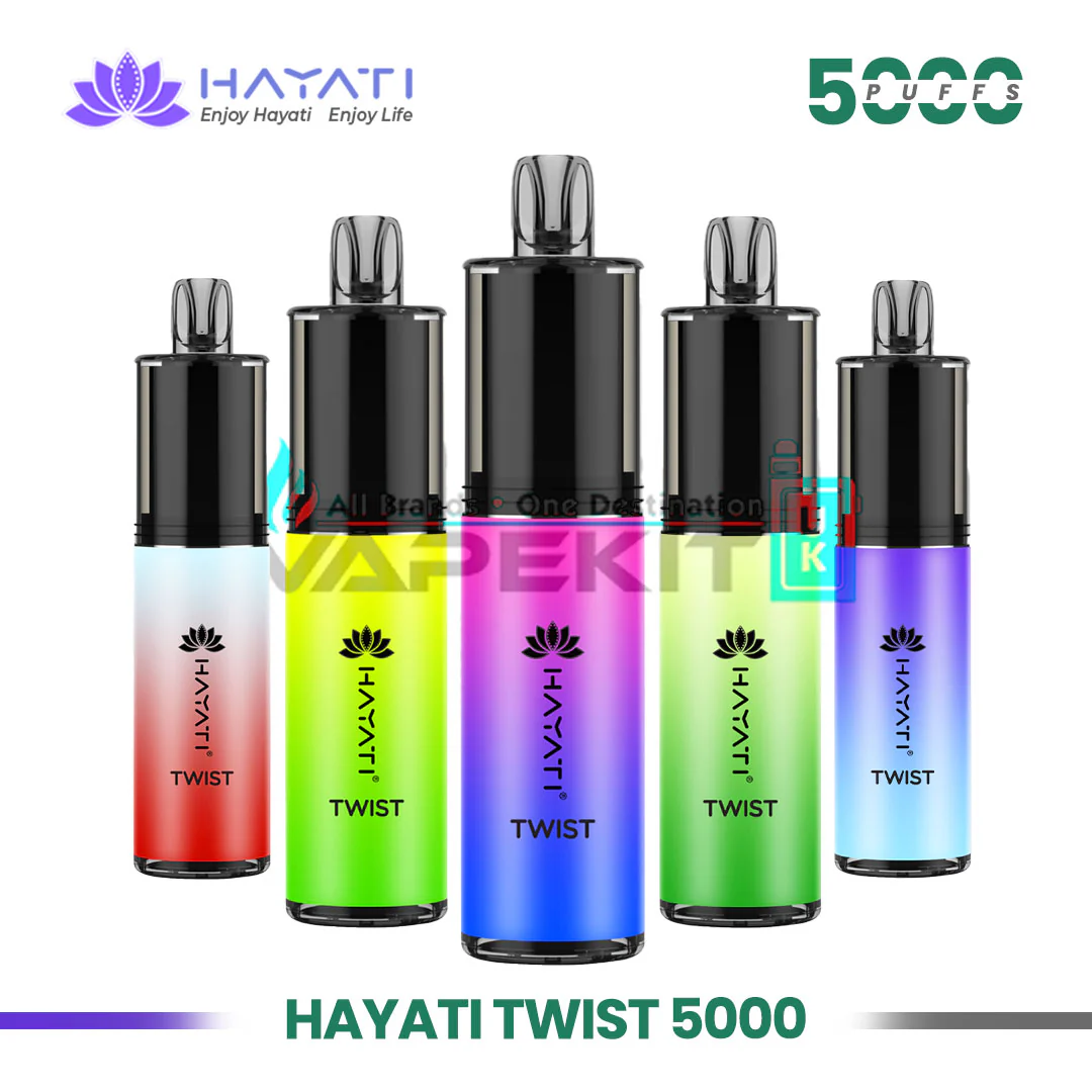 Hayati Twist 5000 Puffs (Buy at £6.99)