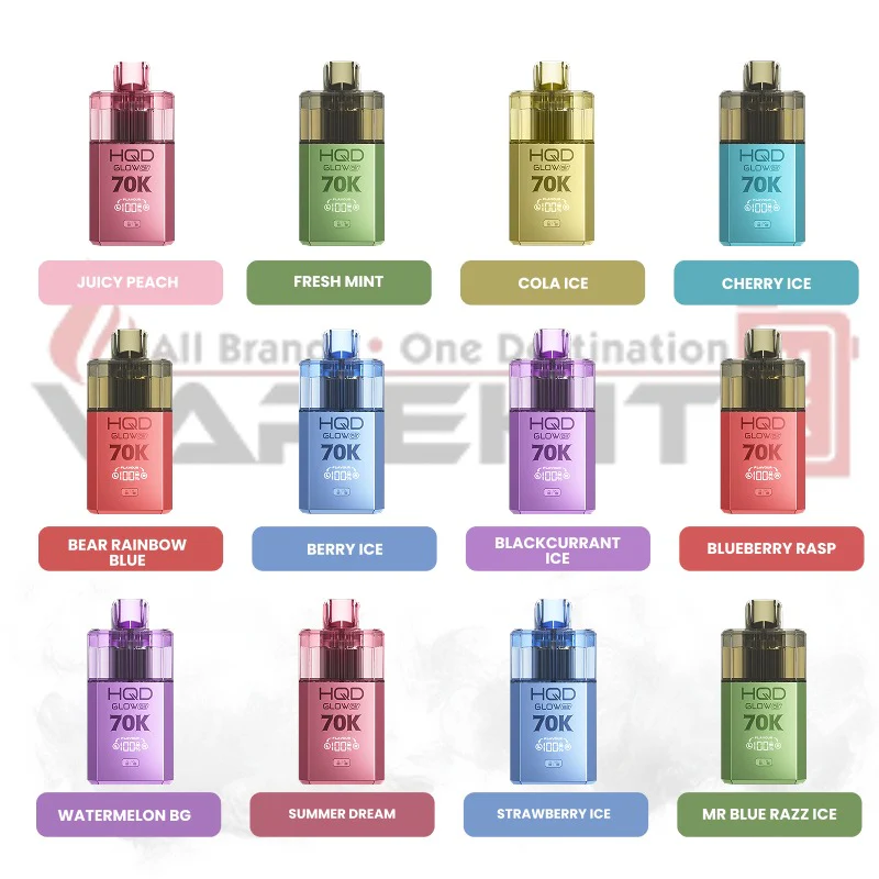 HQD Glow Air 70K Prefilled Pod Kit - Image 2