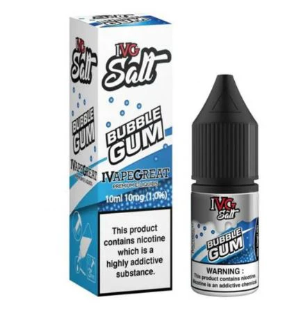 IVG SALTS (10MG/20MG) Bubblegum 10ml E-Liquids