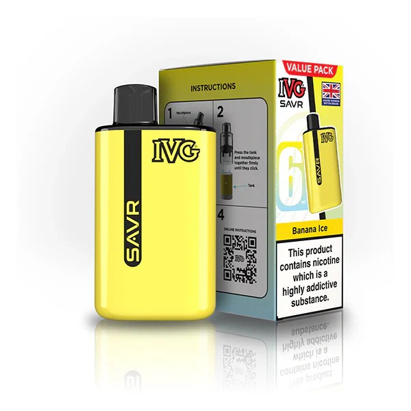 IVG SAVR Prefilled Pod Kit - Buy Pack of 5: Just at £24.99