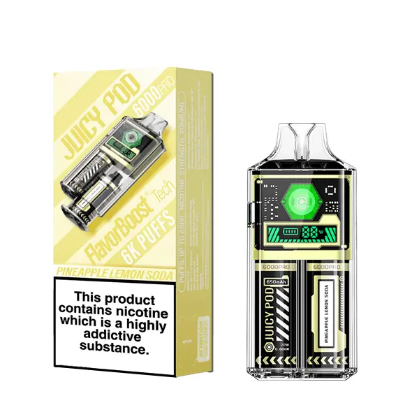 Juicy Pod 6000 Prefilled Vape Kit - Image 12