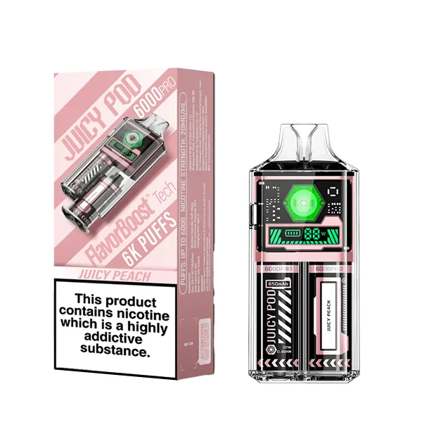 Juicy Pod 6000 Prefilled Vape Kit - Image 7