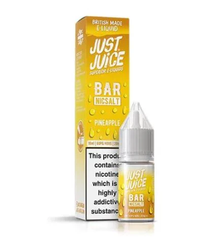 Just Juice 10ml Bar Nic Salts Pineapple E-liquid