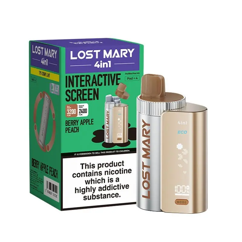 Lost Mary 4 in 1: Prefilled Pod Vape Kit – Only £9.99!