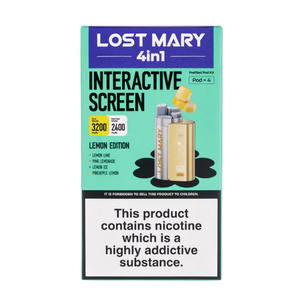 Lost Mary 4 in 1: Prefilled Pod Vape Kit – Only £9.99! - Image 10