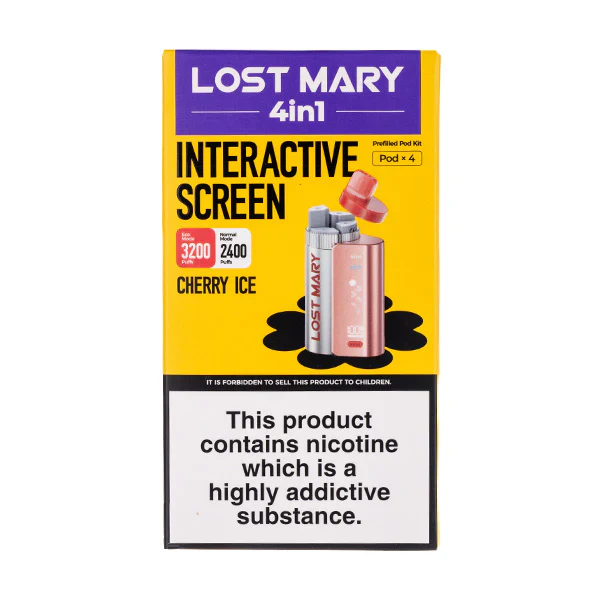 Lost Mary 4 in 1: Prefilled Pod Vape Kit – Only £9.99! - Image 6