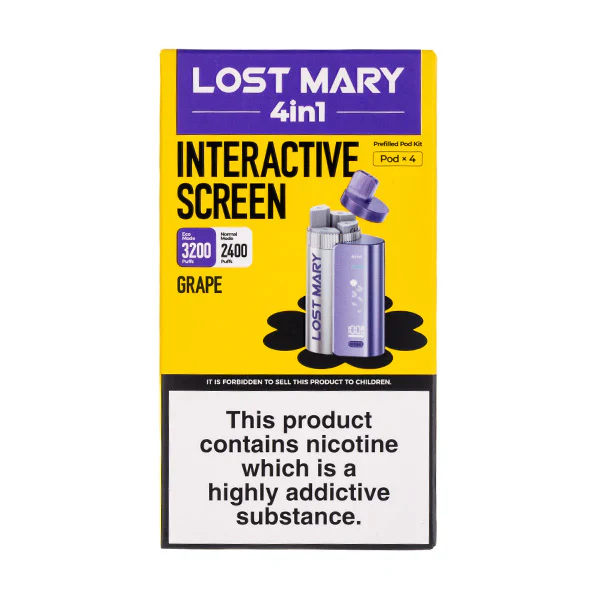 Lost Mary 4 in 1: Prefilled Pod Vape Kit – Only £9.99! - Image 8