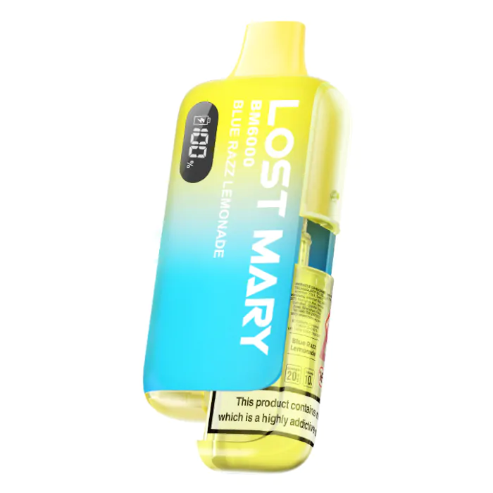 Lost Mary BM6000 Blue Razz Lemonade | Prefilled Kit | £9.95