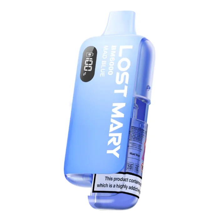 Lost Mary Mad Blue: BM6000 Prefilled Pod Kit | Buy Only at £9.95