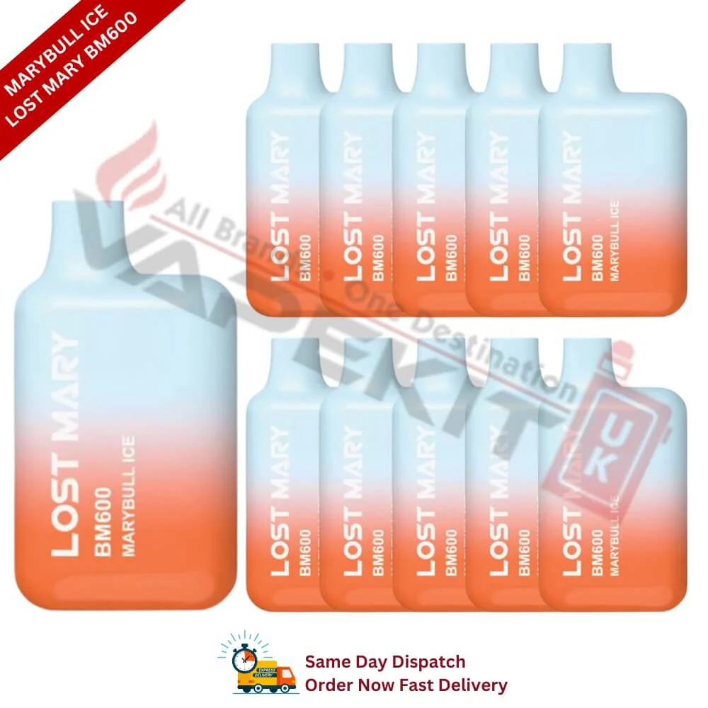 Mary Bull Ice Lost Mary BM600 Prefilled Vape