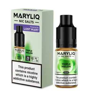 MaryLiq Lost Mary 10mg/20mg Triple Melon Nic Salt-£2.99 Cheapest!