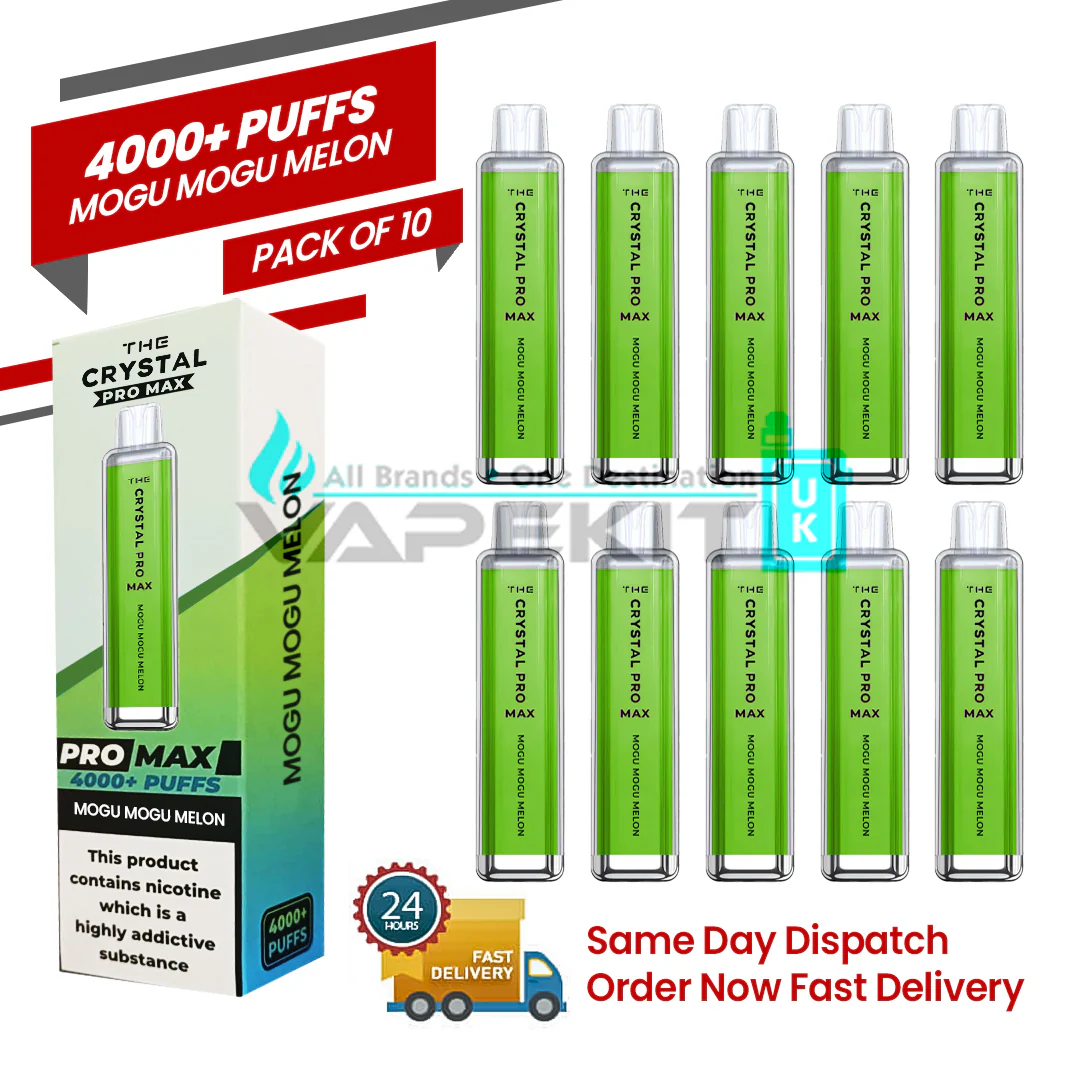 Mogu Mogu Melon Crystal Pro Max 4000 Prefilled Vape
