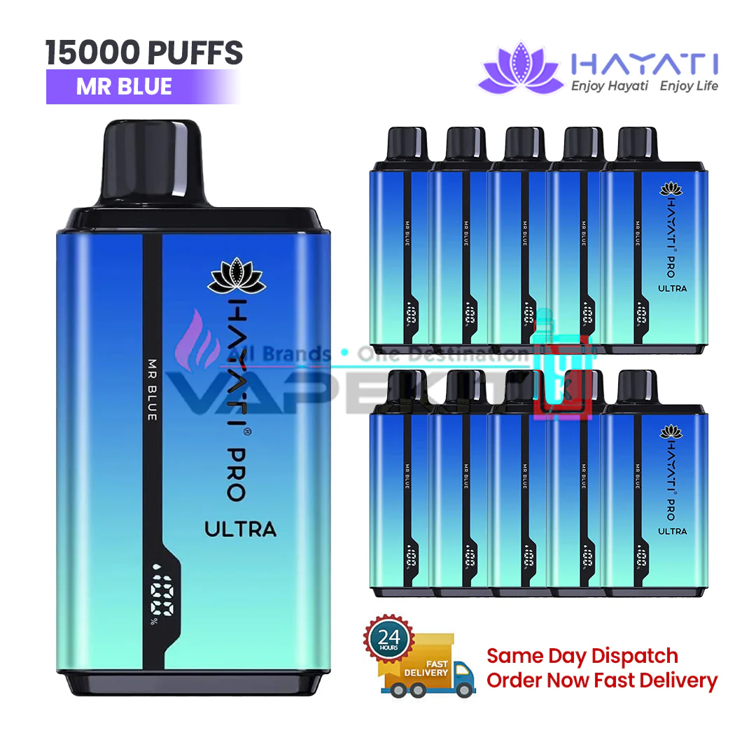 Mr Blue Hayati Pro Ultra 15000 Puffs Prefilled Vape