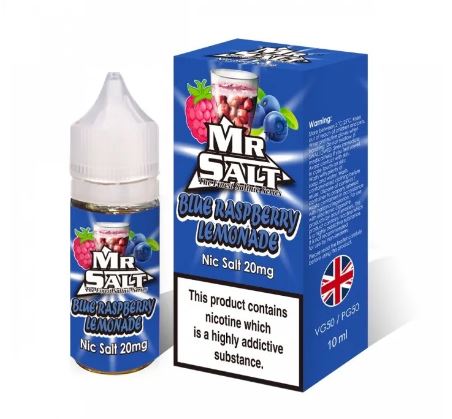 Mr.Salt Blue Raspberry Lemonade 10ml - Only for £2.99 CHEAPEST!