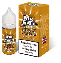 Mr.Salt Classic Tobacco 10ml - Only for £2.99 CHEAPEST!